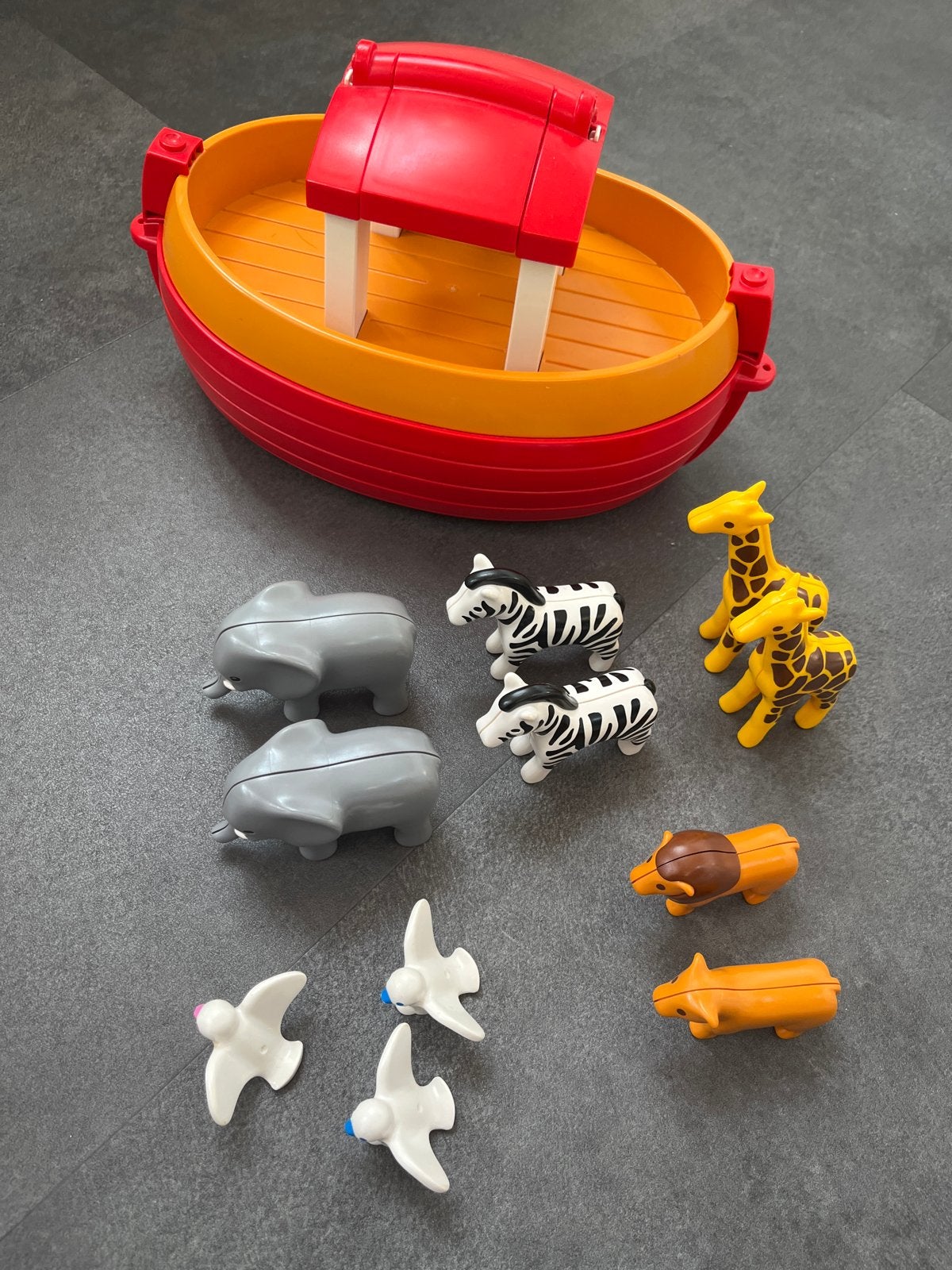 Playmobil 1.2.3. Ark van Noach met Dieren, Ophalen, Zo goed als nieuw, Jongen of Meisje