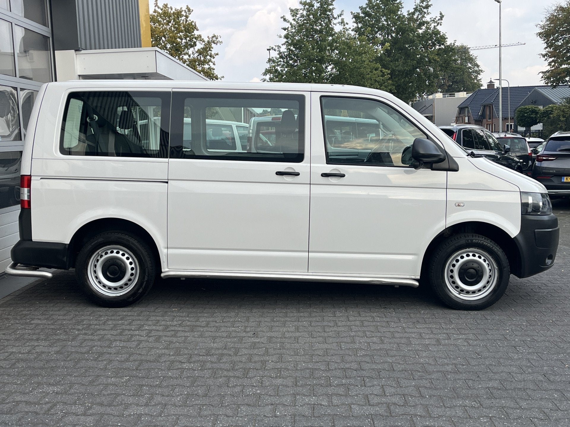 Volkswagen Transporter Kombi 2.0 TDI DSG Automaat L1H1 BTW e, Auto's, Volkswagen, Euro 5, Stof, Gebruikt, Zwart