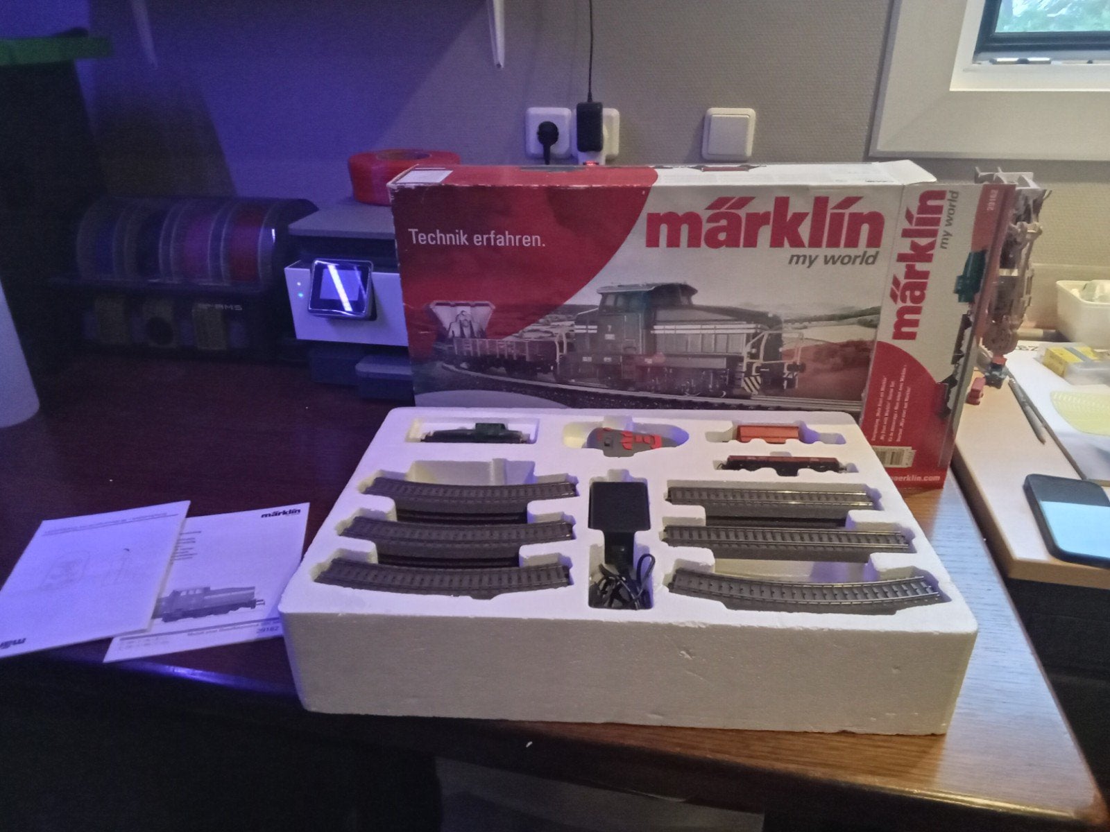 Märklin Starterset 29162 - Goede staat, originele doos, Hobby en Vrije tijd, Wisselstroom, Treinset, Ophalen of Verzenden, Zo goed als nieuw