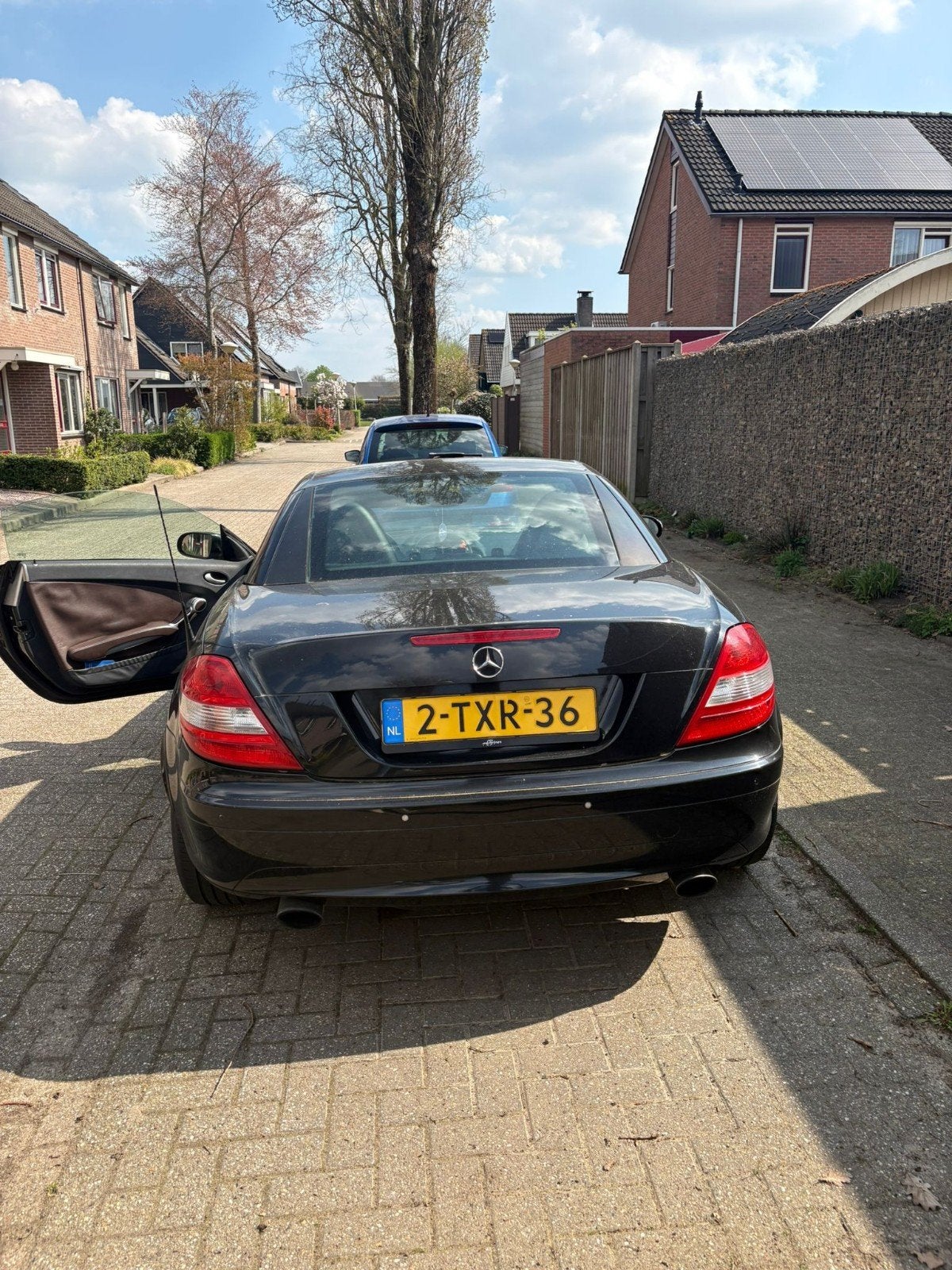 Mercedes slk 200 compressor, Automaat, Cabriolet, Zwart, SLK