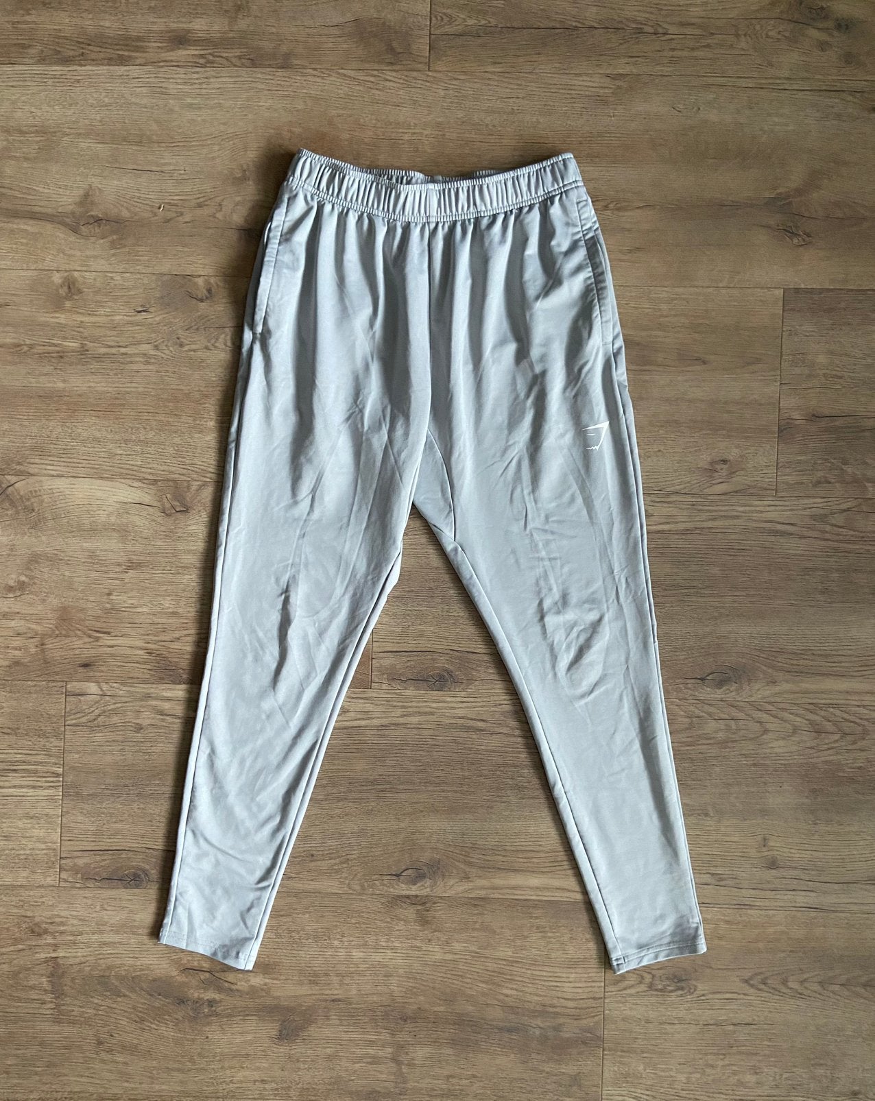 Gymshark Arrival Trainingsbroek Jogger Lichtgrijs Maat S, Kleding | Dames, Ophalen of Verzenden, Maat 36 (S), Grijs, Fitness of Aerobics
