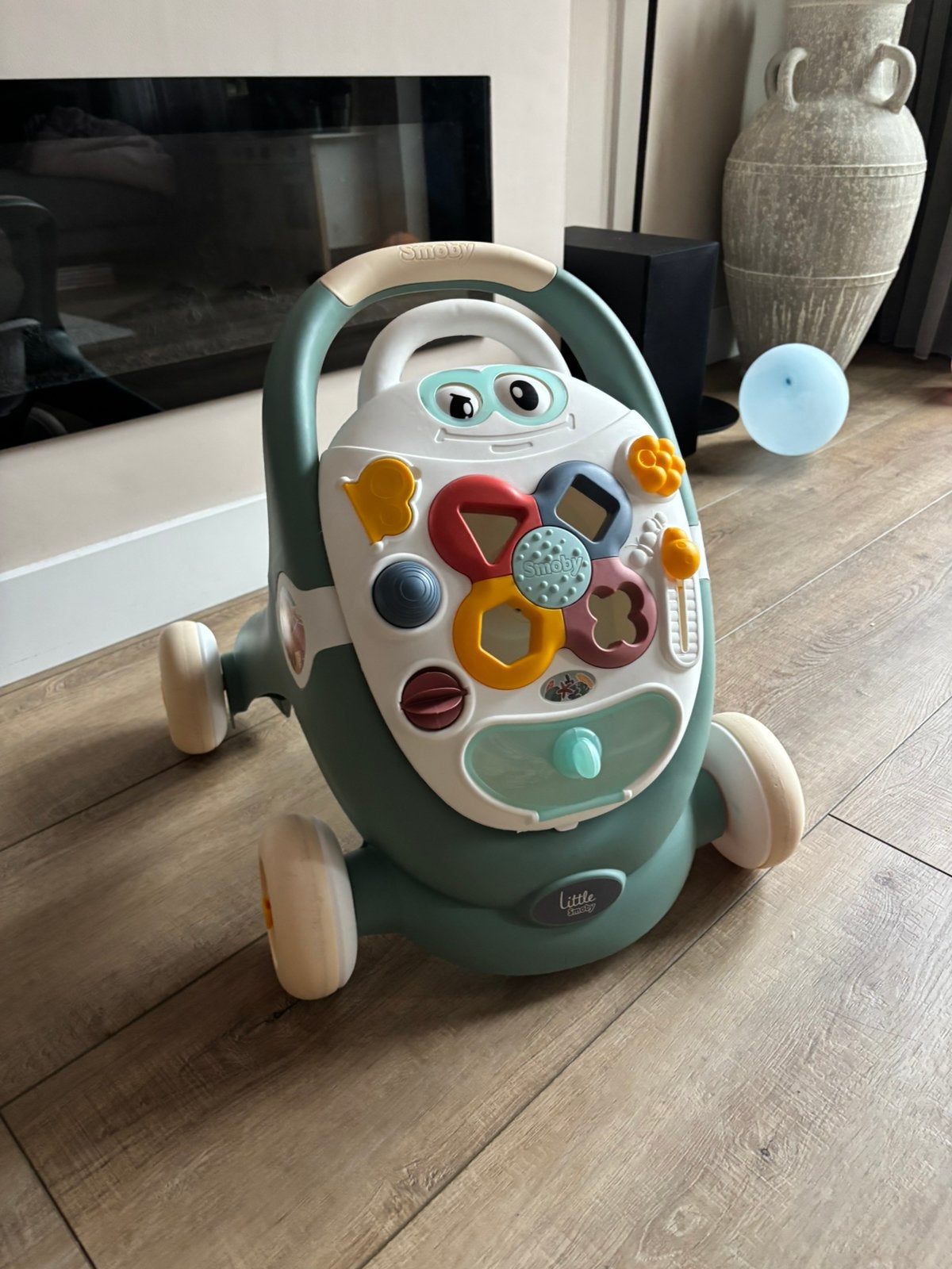 Little Smoby 3-in-1 loopwagen, Ophalen, Zo goed als nieuw, Overige typen, Met wieltjes