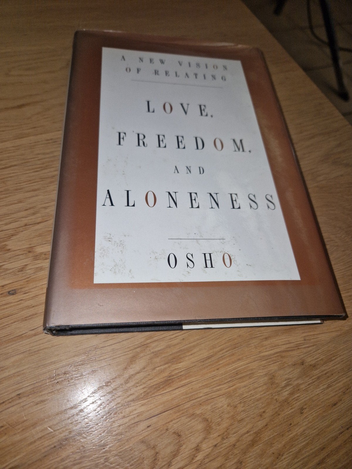 osho love freedom and aloneness, Spiritualiteit algemeen, Overige typen, Ophalen of Verzenden, Zo goed als nieuw