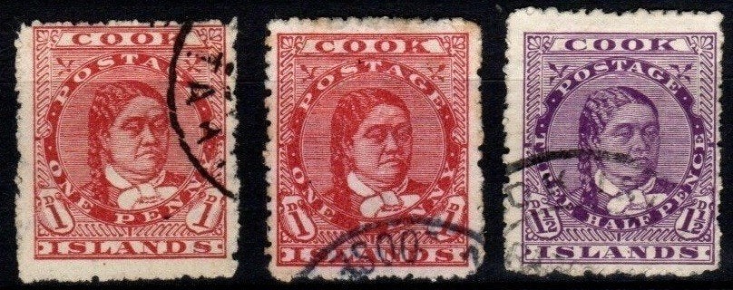 Mooi kavel Commonwealth Cook Isl LZB345., Verzenden, Gestempeld