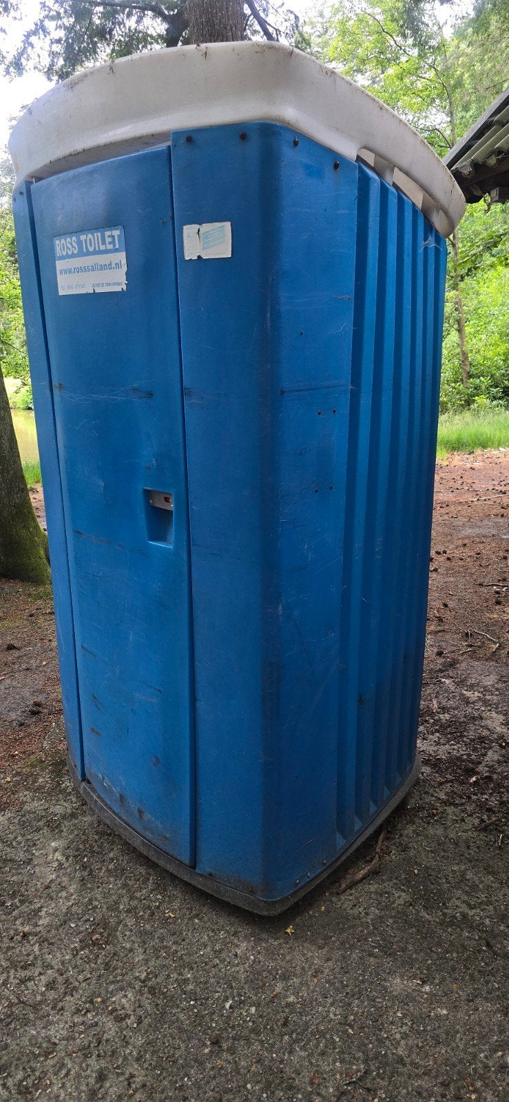 dixie chemisch toilet, Ophalen