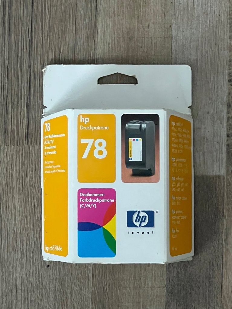 HP C6578D 78 Originele Inktcartridge, Tri-Colour, Ophalen of Verzenden, Nieuw, Cartridge, Hp