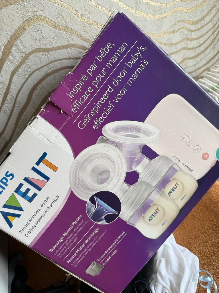 Philips Avent Dubbele Elektrische Borstkolf, Ophalen, Gebruikt