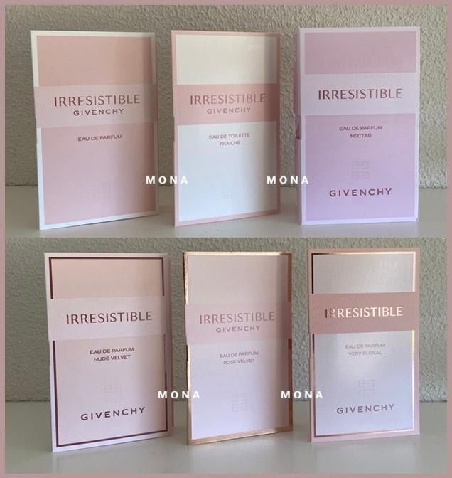 Irresistible set 6 parfum samples proefjes testers monsters, Verzenden, Nieuw