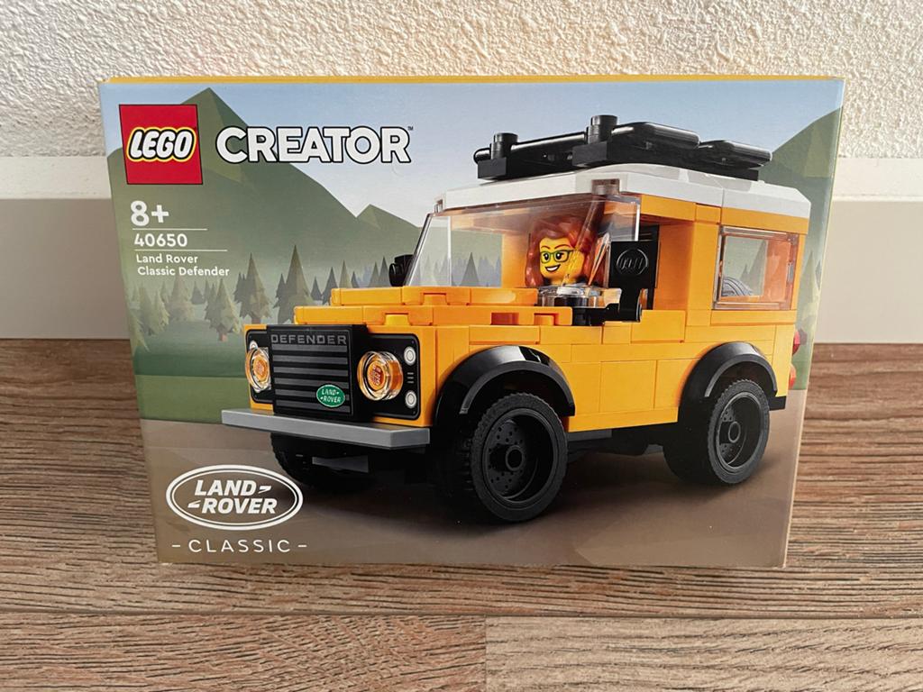 LEGO Creator 40650 Land Rover Classic Defender Nieuw, Ophalen of Verzenden, Nieuw, Overige typen, Lego