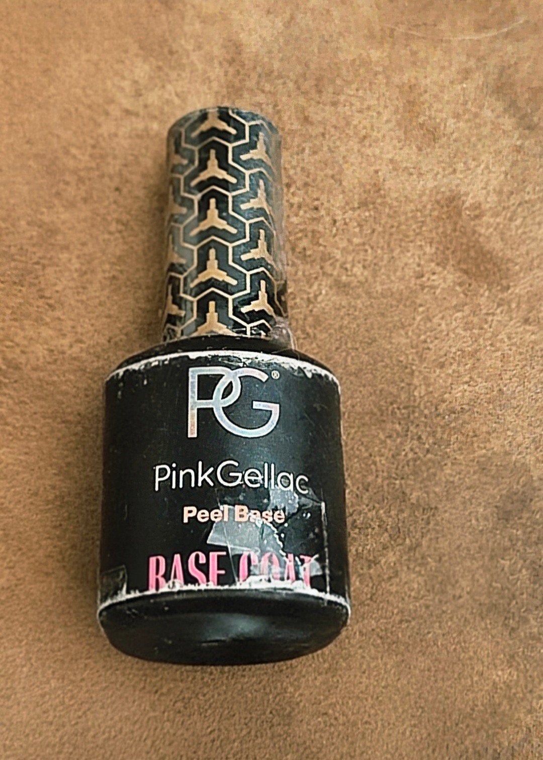 Pink Gellac Gelpolish Peel Base Coat
XL 10ml + Kado Bon, Overige kleuren, Ophalen of Verzenden, Zo goed als nieuw, Handen en Nagels