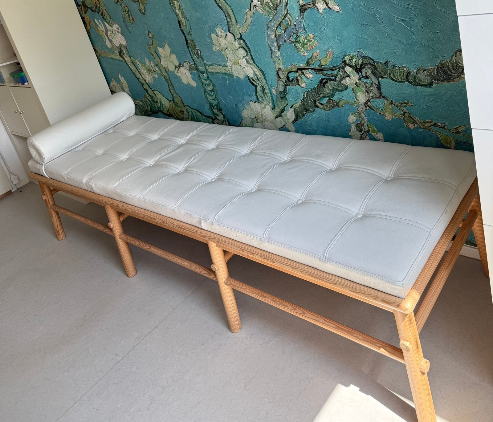 Daybed "August", ontworpen door Nike Karlsson, Ophalen, Zo goed als nieuw, Eenpersoons, Wit