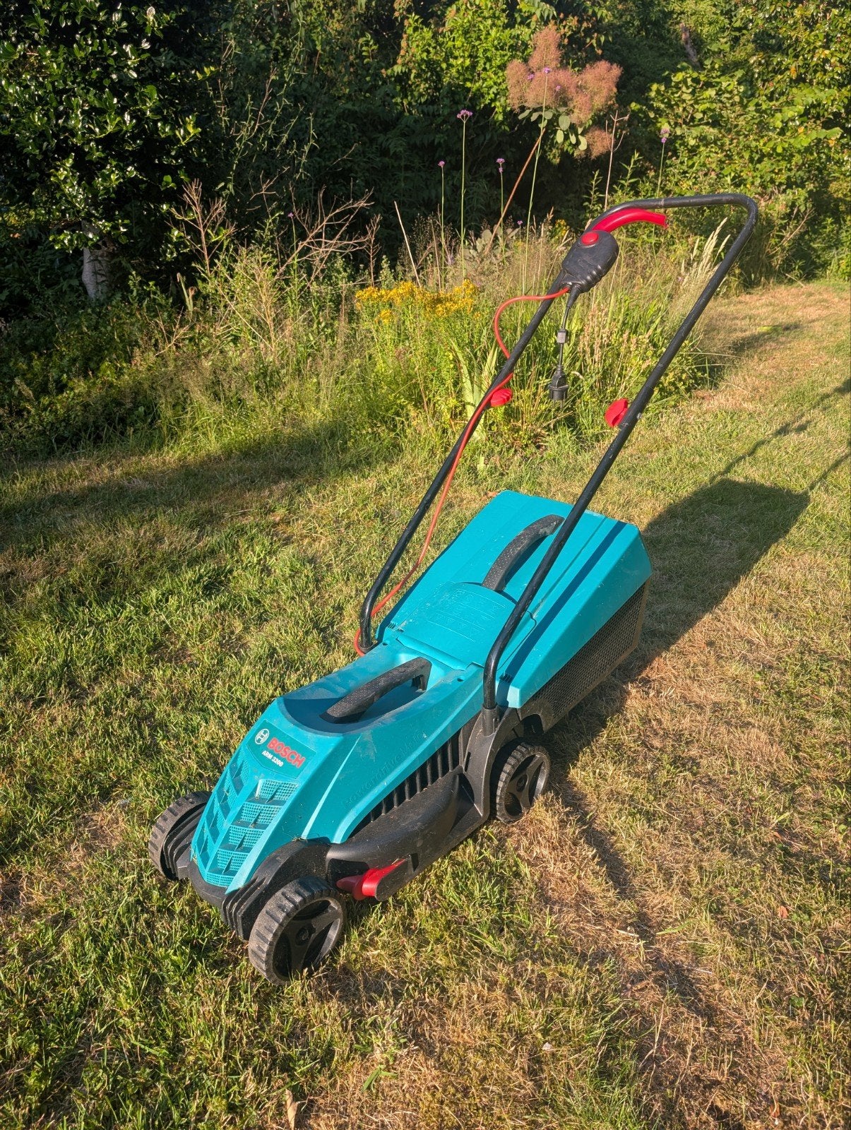 Bosch ARM 3200 elektrische grasmaaier, Ophalen, Cirkelmaaier, Gebruikt, Elektrische grasmaaier