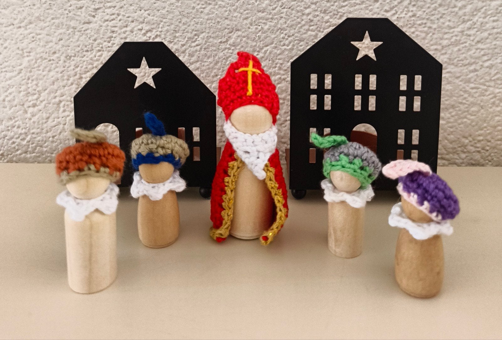 Pegdolls: Sint en zijn leuke pietjes, Diversen, Ophalen of Verzenden, Nieuw