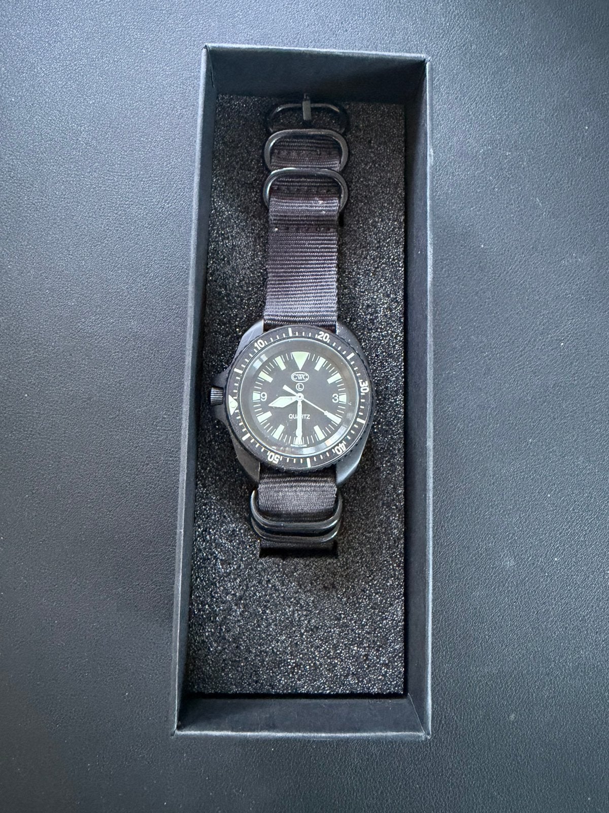 CWC Special Forces duikhorloge (SBS Diver SF300 QS120), Overige merken, Staal, Polshorloge, Kunststof