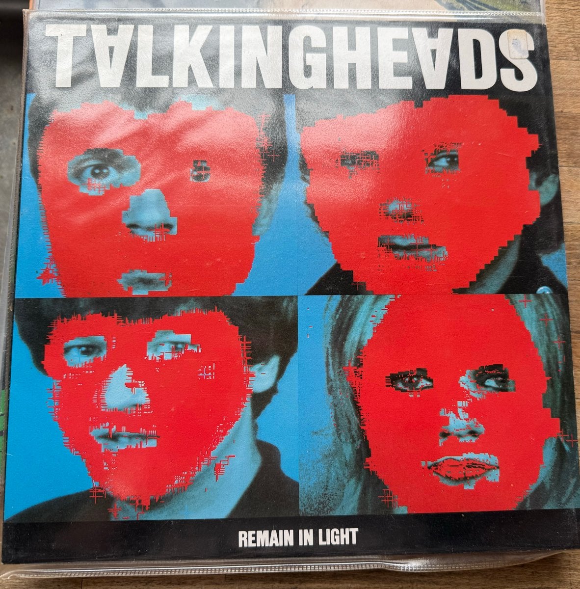 Talking Heads – Remain in Light LP (Duitse Persing 1980), LP, Gebruikt, Ophalen of Verzenden, 12 inch