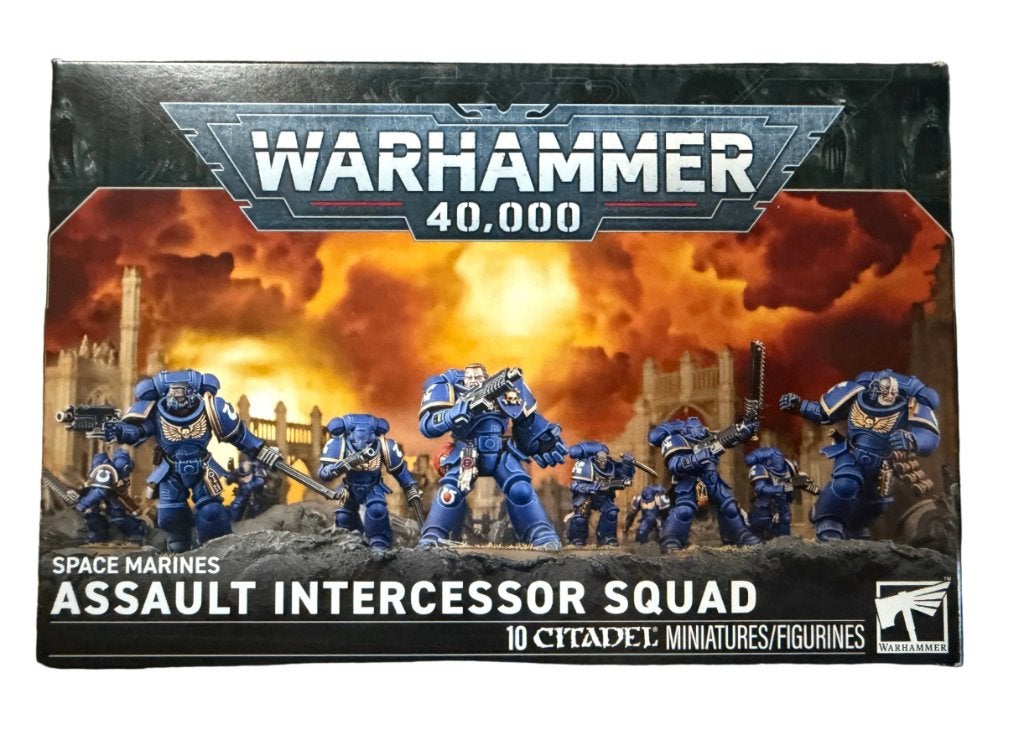 Warhammer 40K Space Marine Assault Intercessor Squad, ., Warhammer, Ophalen of Verzenden, Zo goed als nieuw