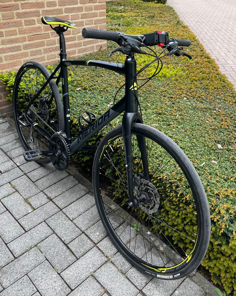 Merida Speeder 100, maat L (als nieuw), 28 inch, Zo goed als nieuw, Meer dan 20 versnellingen, Schijfrem
