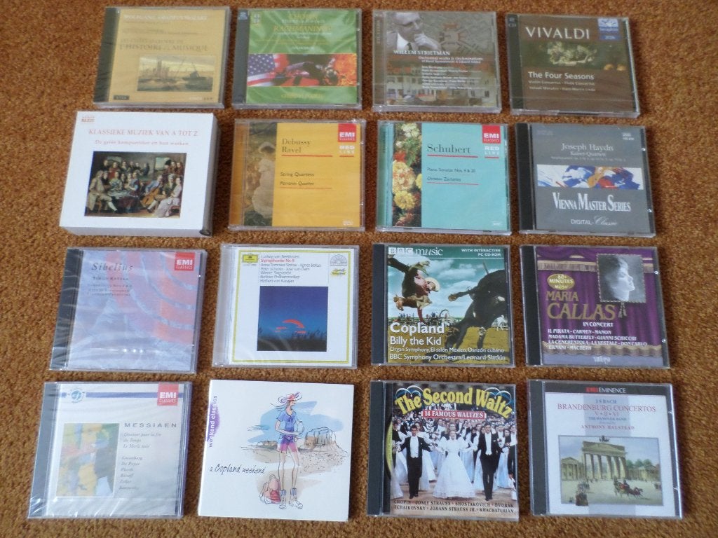 Collectie van 113 Klassieke CD's - EMI - DGG Etc., Overige typen, Ophalen of Verzenden, Classicisme, Nieuw in verpakking