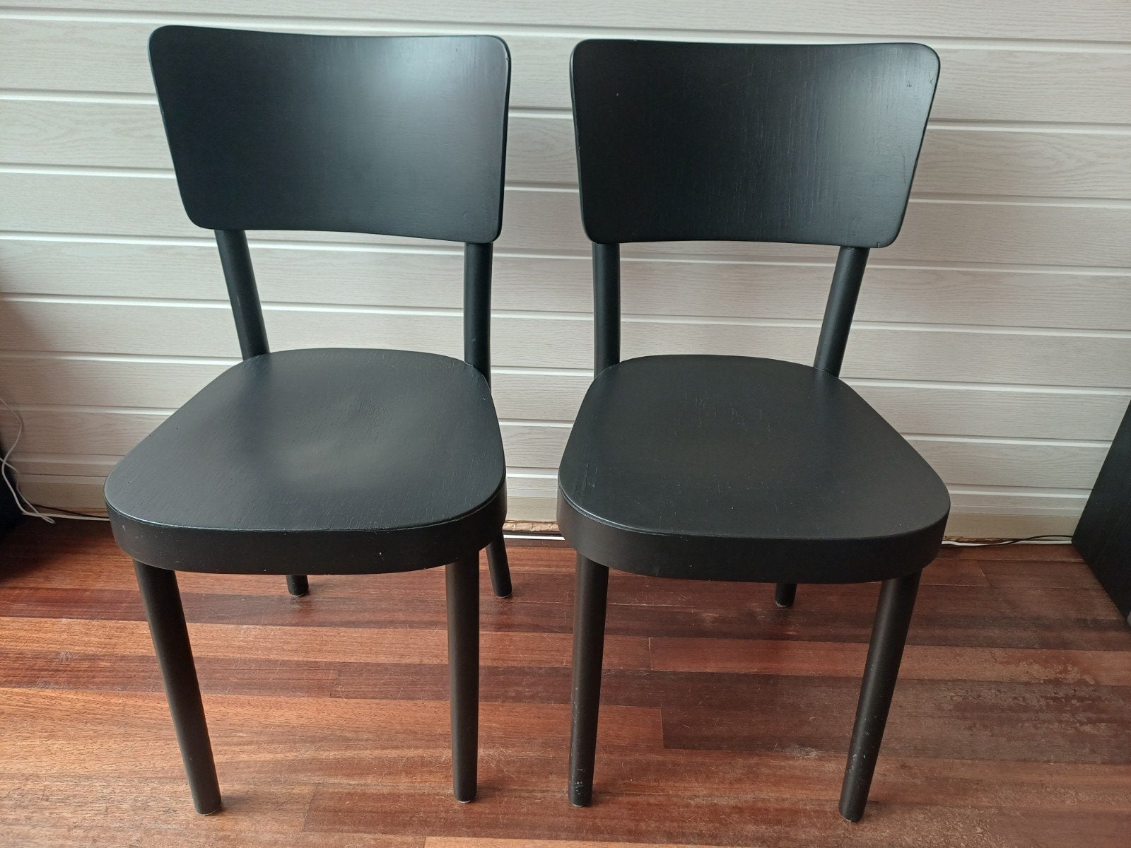 Set van 2 originele Thonet stoelen, Ophalen