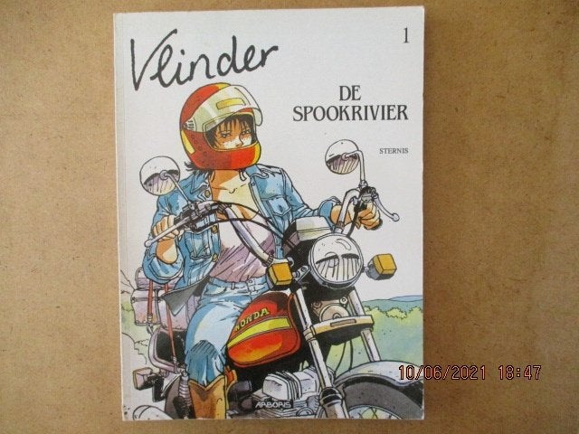 adv4187 vlinder, Eén stripboek, Ophalen, Gelezen