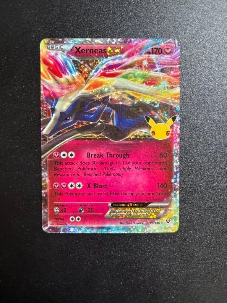 Xerneas EX (CEL XY 97), Ophalen of Verzenden, Zo goed als nieuw