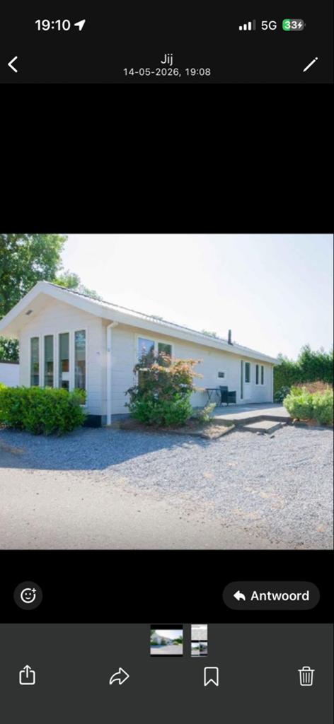 Mooie winter vaste chalet te koop 365 dagen recreeren