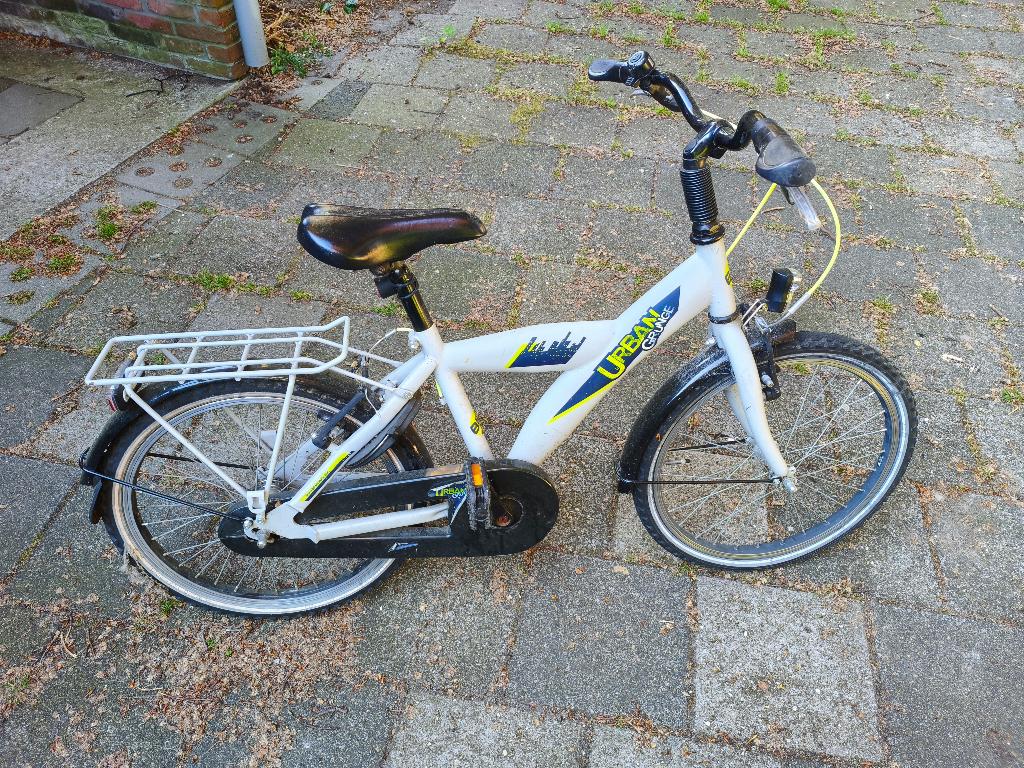 Urban Grunge kinderfiets 20 inch wielen, Ophalen, 20 inch of meer, Gebruikt, Velgrem