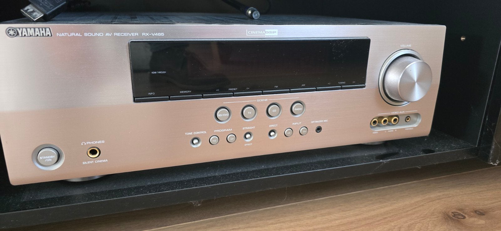 Yamaha RX-V465 AV Receiver met HDMI en afstandsbediening, Ophalen of Verzenden