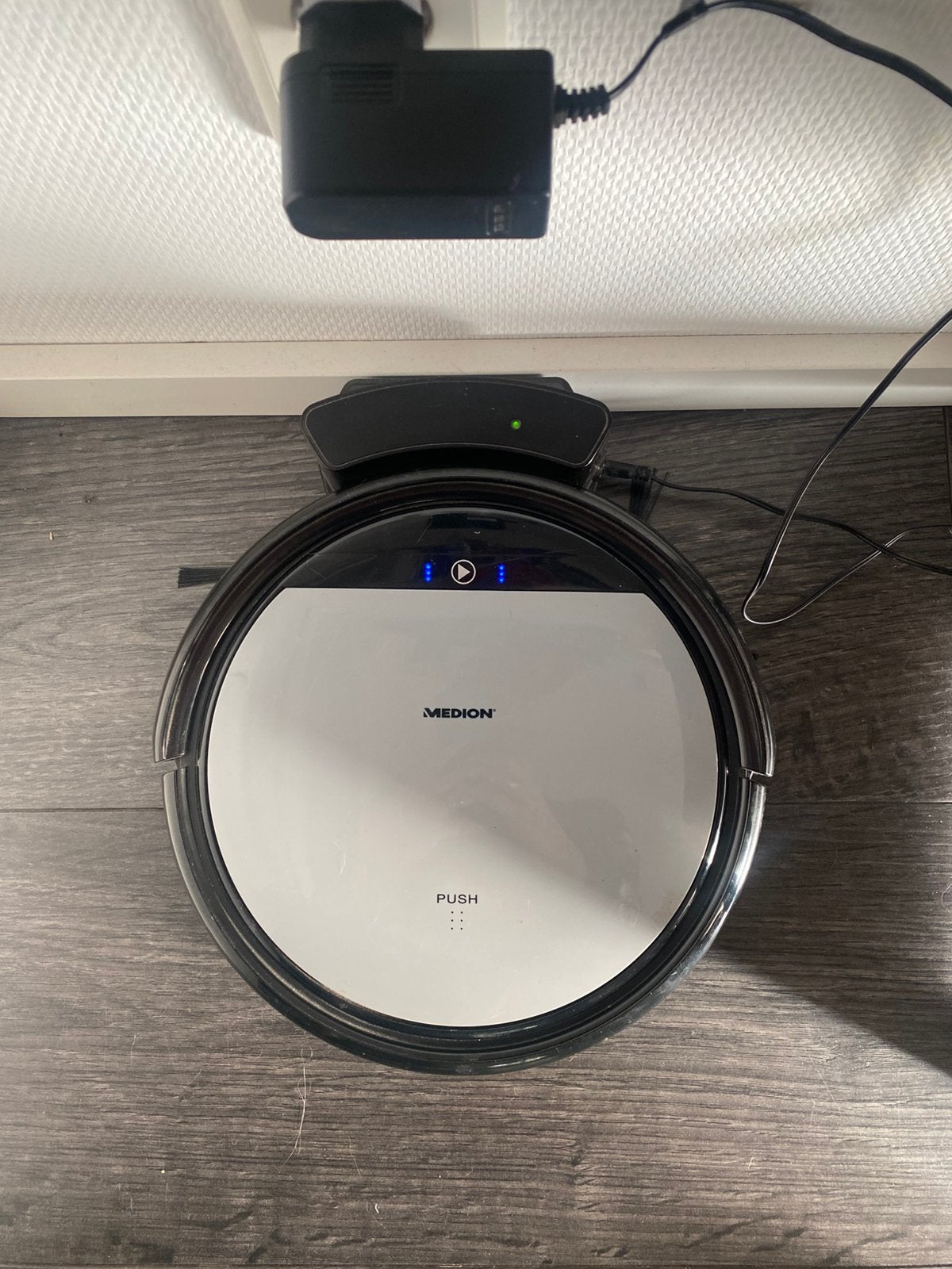 Medion robotstofzuiger, Witgoed en Apparatuur, Ophalen of Verzenden, Zo goed als nieuw, Robotstofzuiger