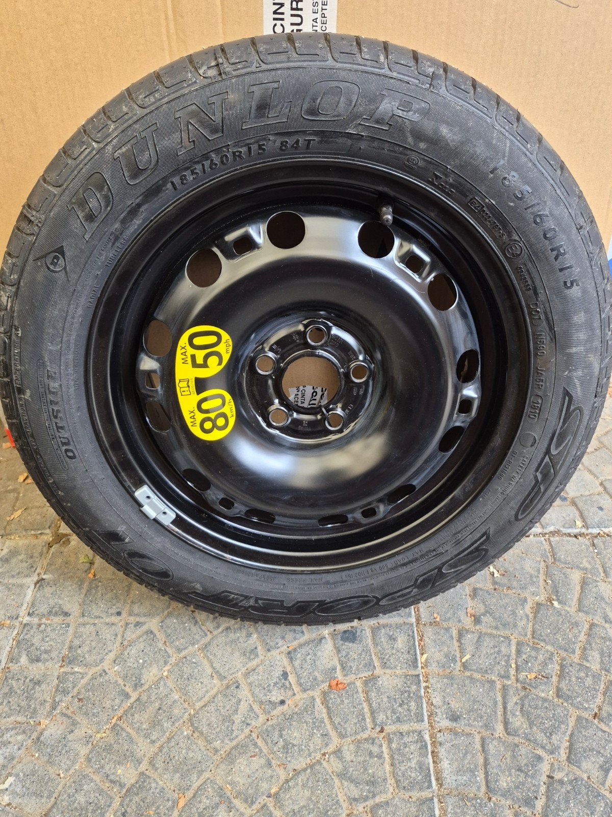 Reservewiel 185/60 R15 Seat Ibiza, VW Polo, Skoda Fabia etc., Ophalen of Verzenden, Zo goed als nieuw