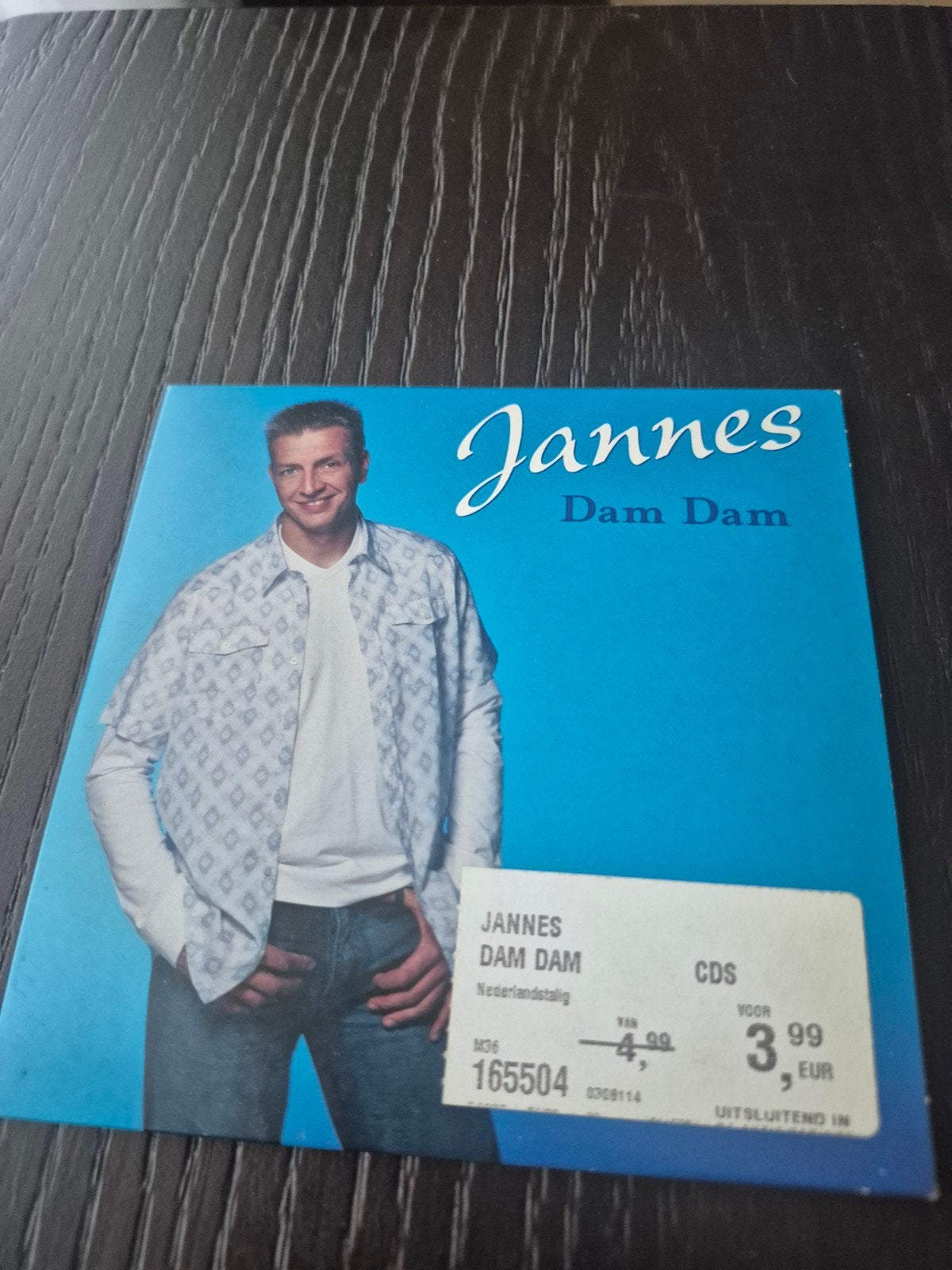 Jannes - Dam Dam (CD Single), Cd's en Dvd's, Gebruikt, Single, Inclusief doosje, Schlager
