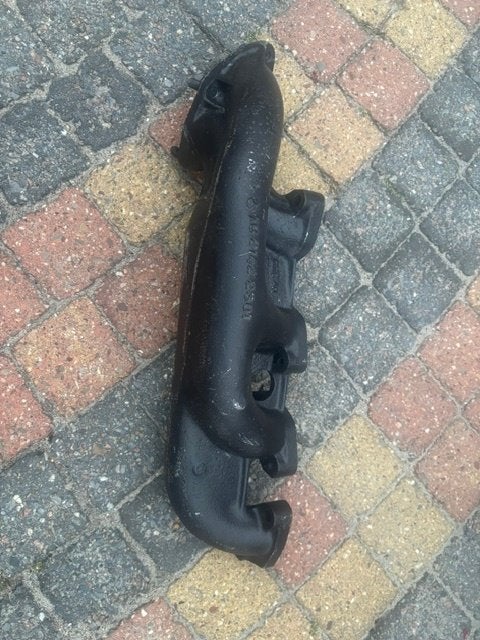 Mercedes Benz M102 Uitlaatspruitstuk. A1021420201, Auto-onderdelen, Uitlaatsystemen, Ophalen of Verzenden, Gebruikt, Mercedes-Benz