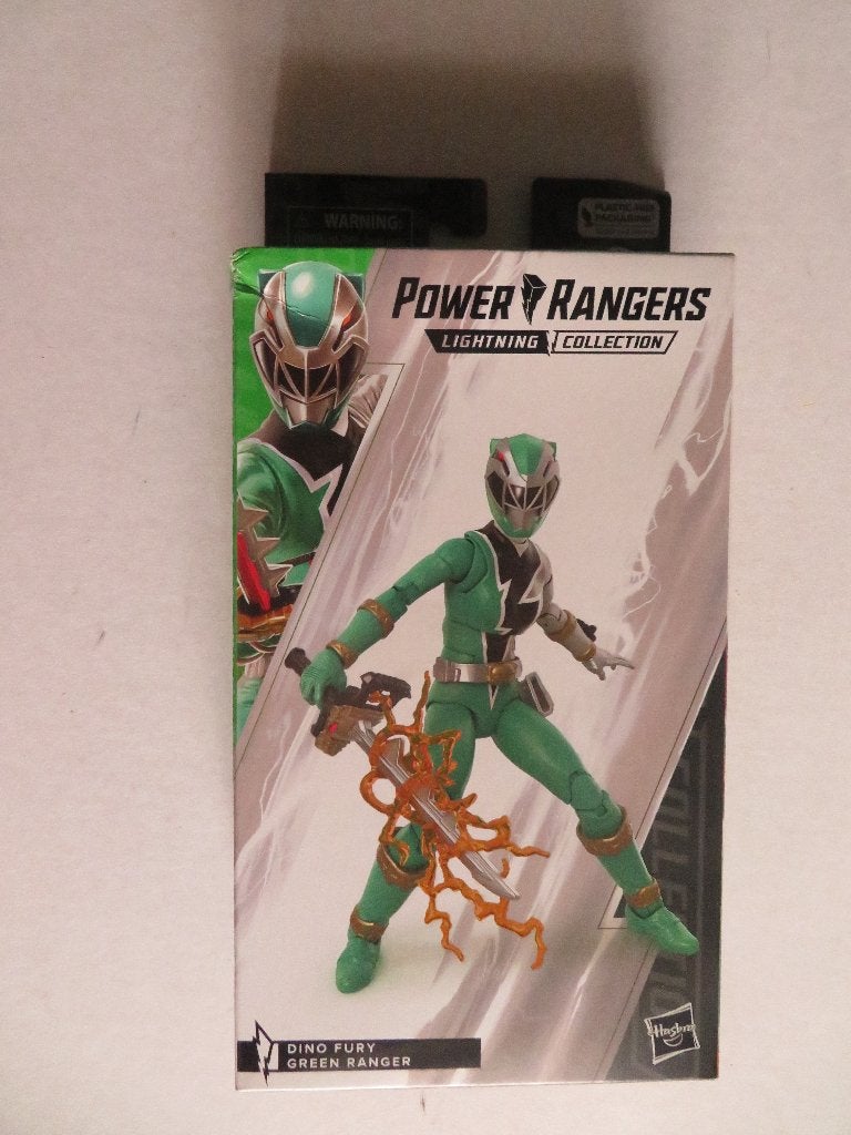 POWER RANGERS -- DINO FURY -- GREEN RANGER, Ophalen of Verzenden, Zo goed als nieuw