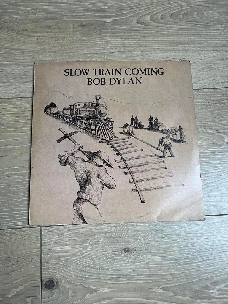 Bob Dylan - Slow Train Coming LP (1979), Ophalen of Verzenden, Zo goed als nieuw, 12 inch