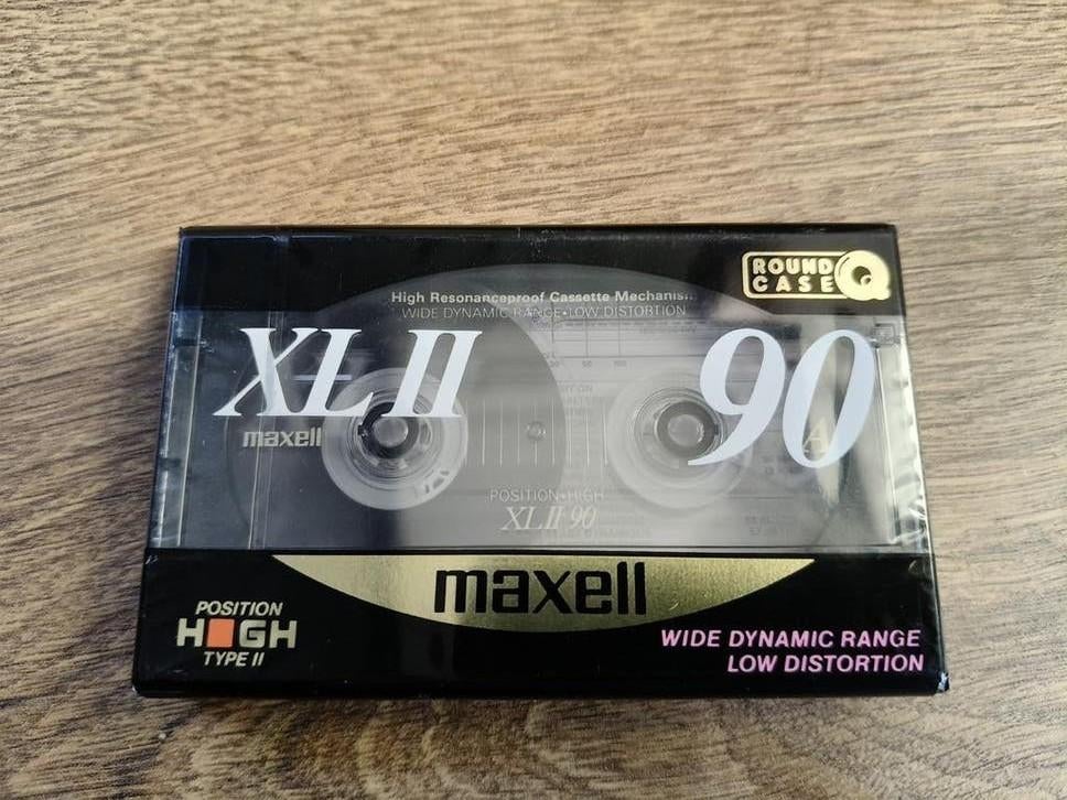 Maxell XLII 90 Cassettebandje - Nieuw in verpakking, Overige genres, 1 bandje, Ophalen of Verzenden, Met bewaardoos, rek of koffer