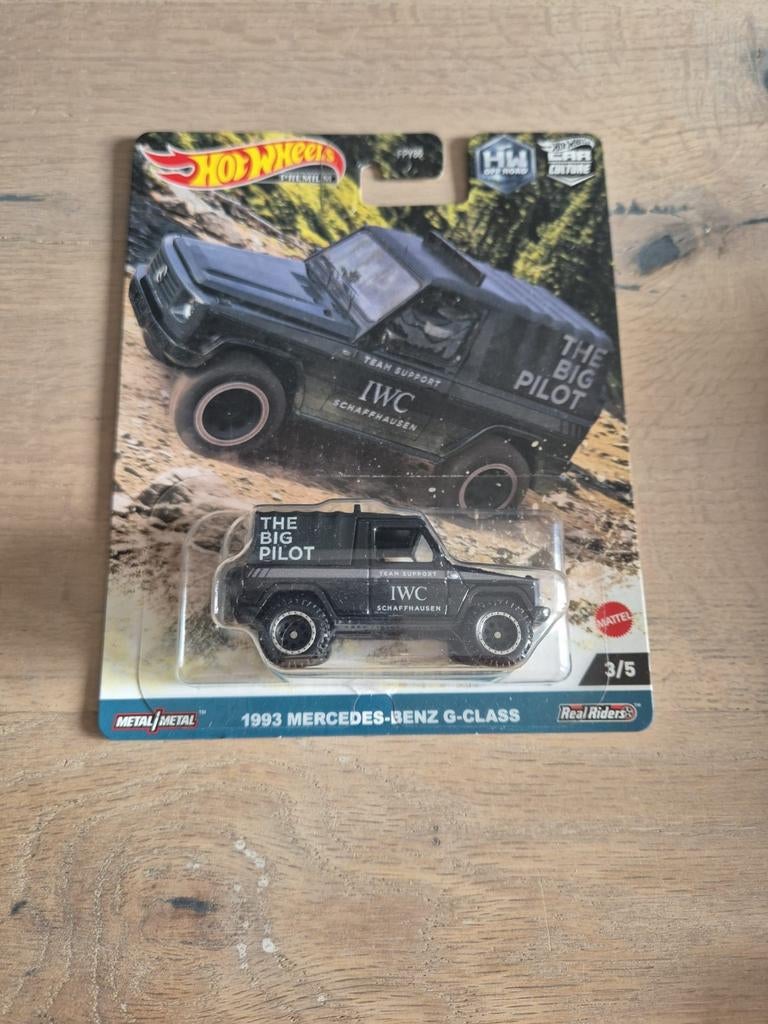 Hot Wheels Premium CC Off Road - 1993 Mercedes-Benz G-Class, Ophalen of Verzenden, Nieuw, Auto