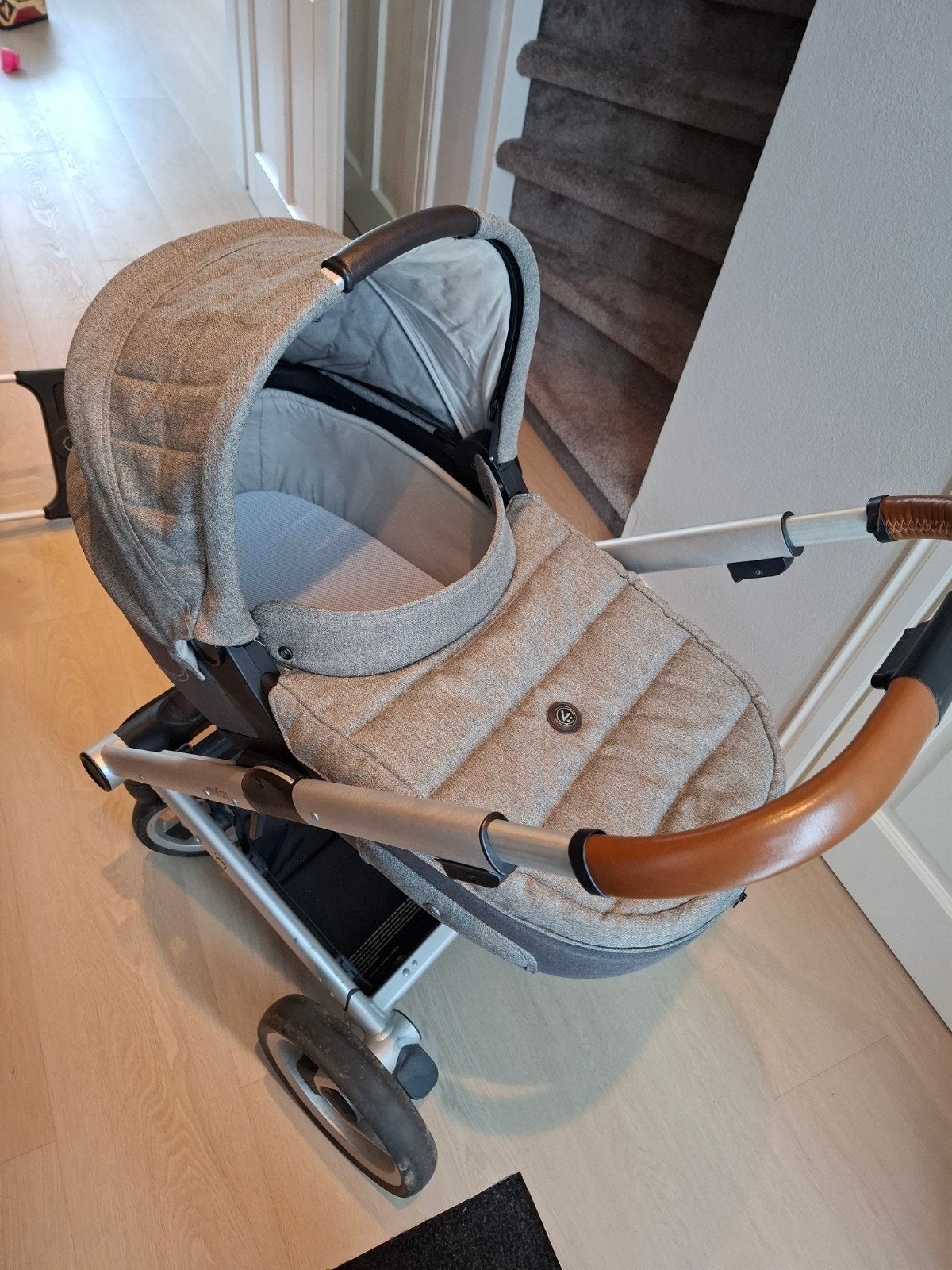 Mutsy I2 kinderwagen met Reiswieg, Zitje en stepje, Kinderen en Baby's, Kinderwagens en Combinaties, Gebruikt, Ophalen of Verzenden