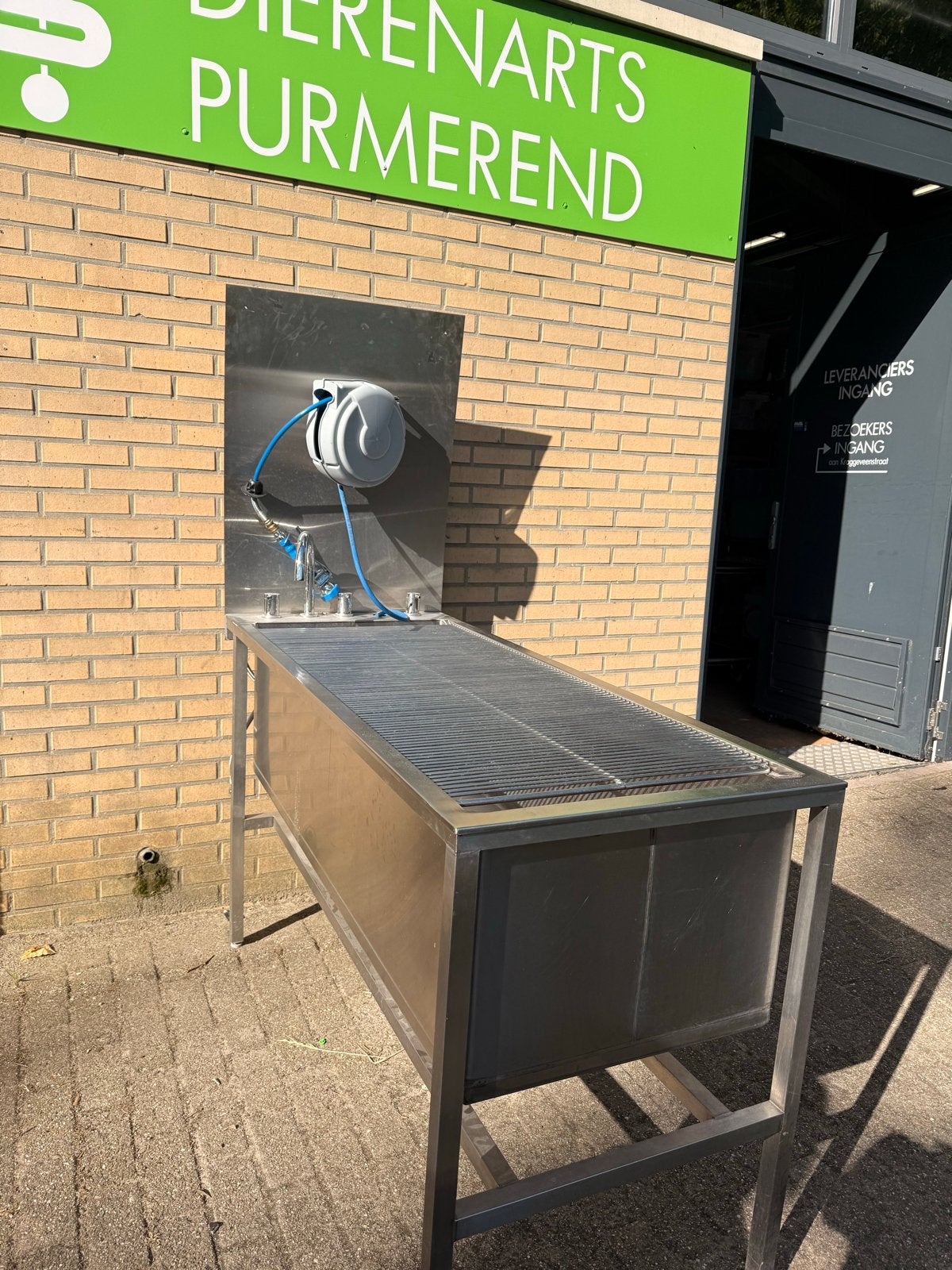 Spoelbak/ trimtafel met spoel elementen, Ophalen, Nieuw