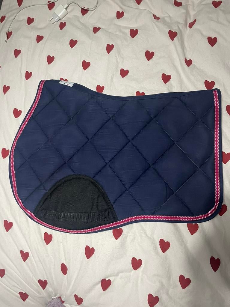 Springdekje equitheme navy roze, Full (L), Overige merken, Ophalen of Verzenden, Zo goed als nieuw