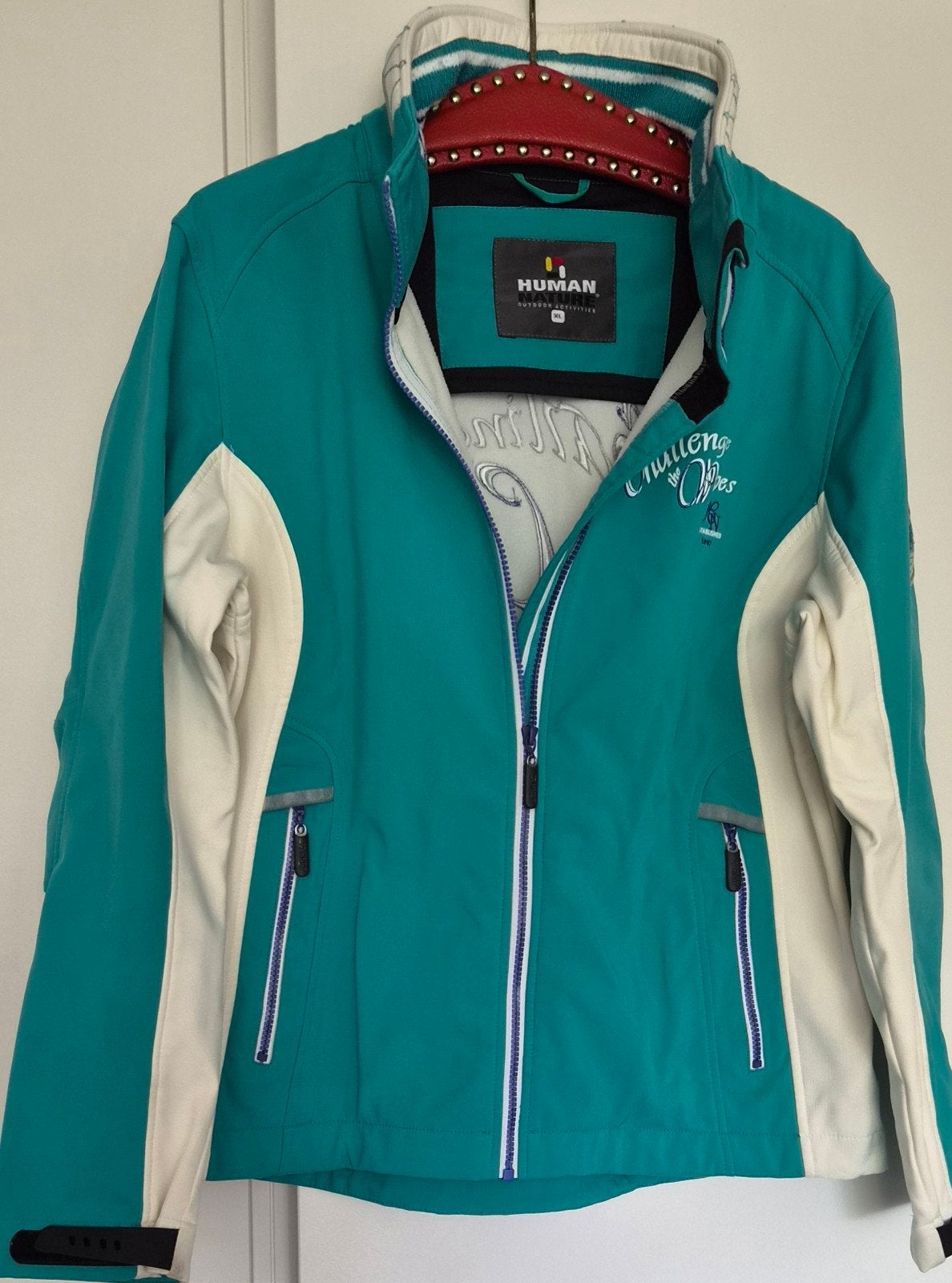 Outdoor Jack, groen, Maat 42/44 (L), Ophalen of Verzenden, Zo goed als nieuw, Jack