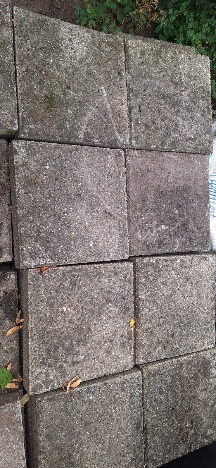 beton tegel 30 x 30 x 6, Tuin en Terras, Ophalen, Gebruikt, 10 m² of meer, Beton