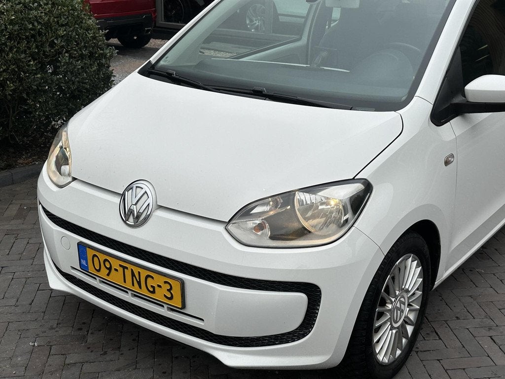 Volkswagen Up! 1.0 move up! Navi airco, Euro 5, Stof, Gebruikt, 4 stoelen