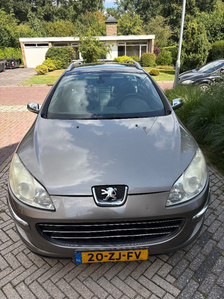 Peugeot 407 2.0 16V SW 2008 Grijs, Voorwielaandrijving, Zwart, 4 cilinders, Origineel Nederlands