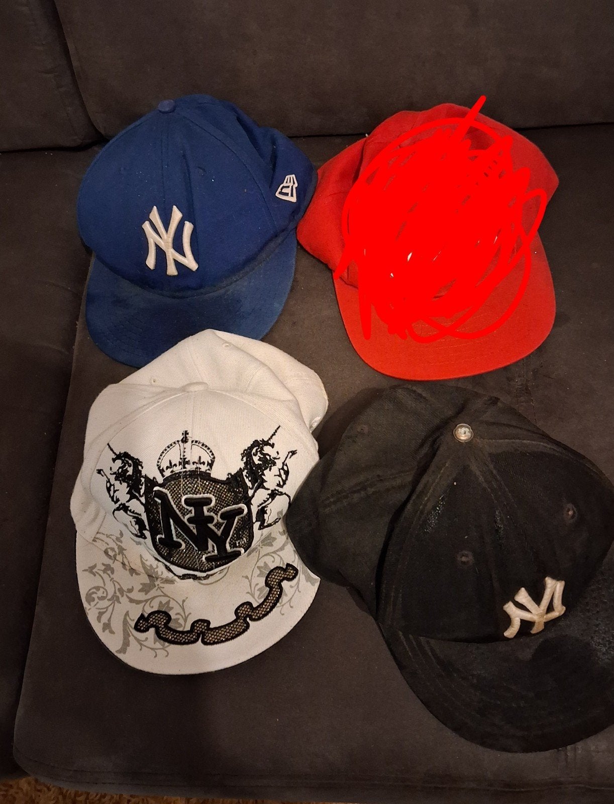 3 New Era petten - Unisex, zeer goede staat, Kleding | Heren, Hoeden en Petten, New Era, One size fits all, Ophalen of Verzenden