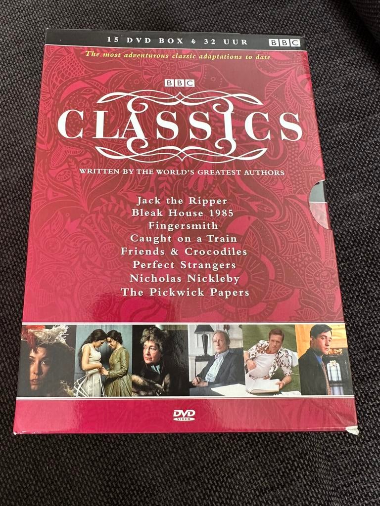BBC Classics 15 DVD Box - 32 uur, Vanaf 12 jaar, Ophalen of Verzenden, Gebruikt