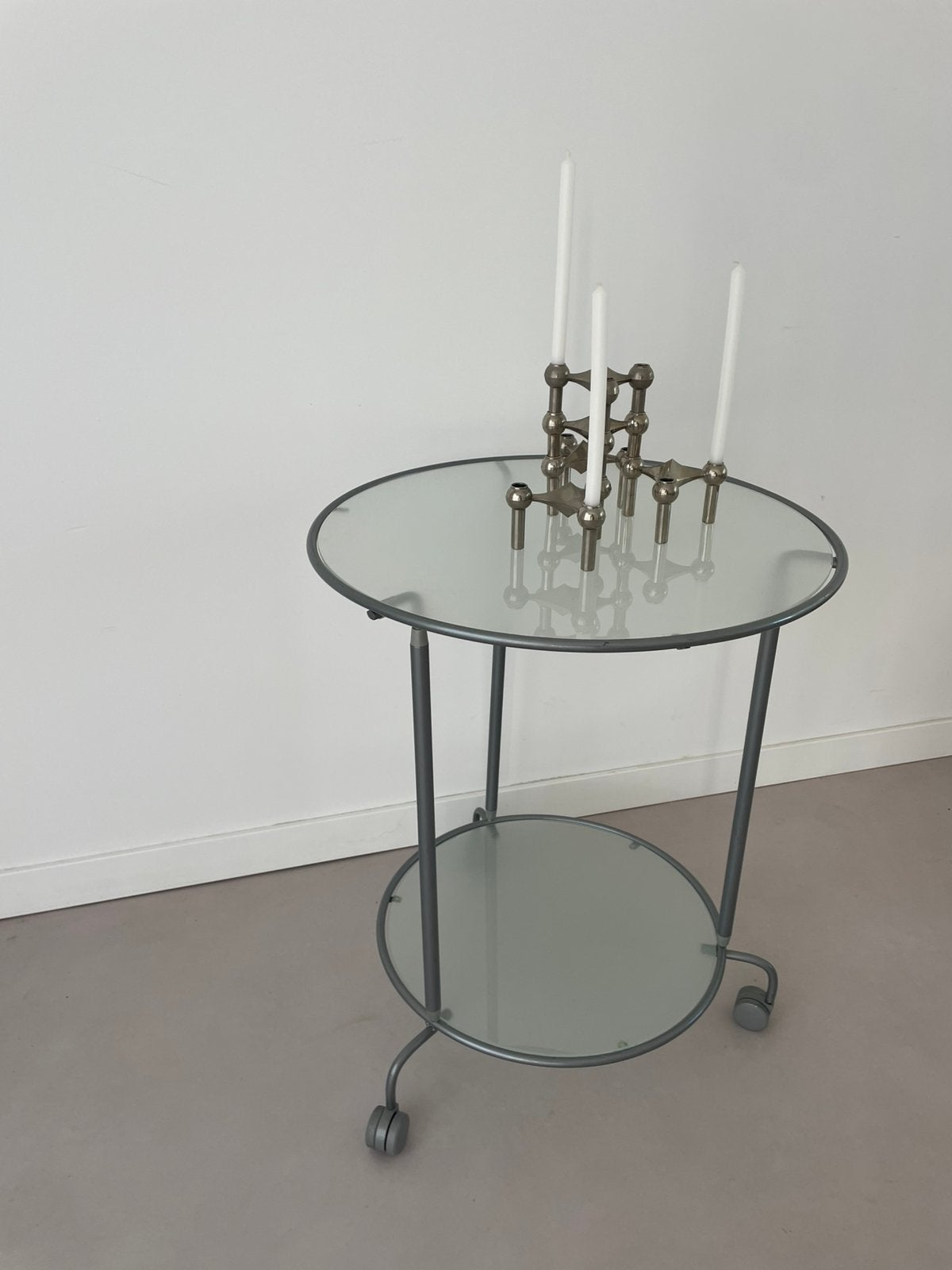Vintage ikea trolley, Ophalen, Zo goed als nieuw, Rechthoekig, 60 cm of meer