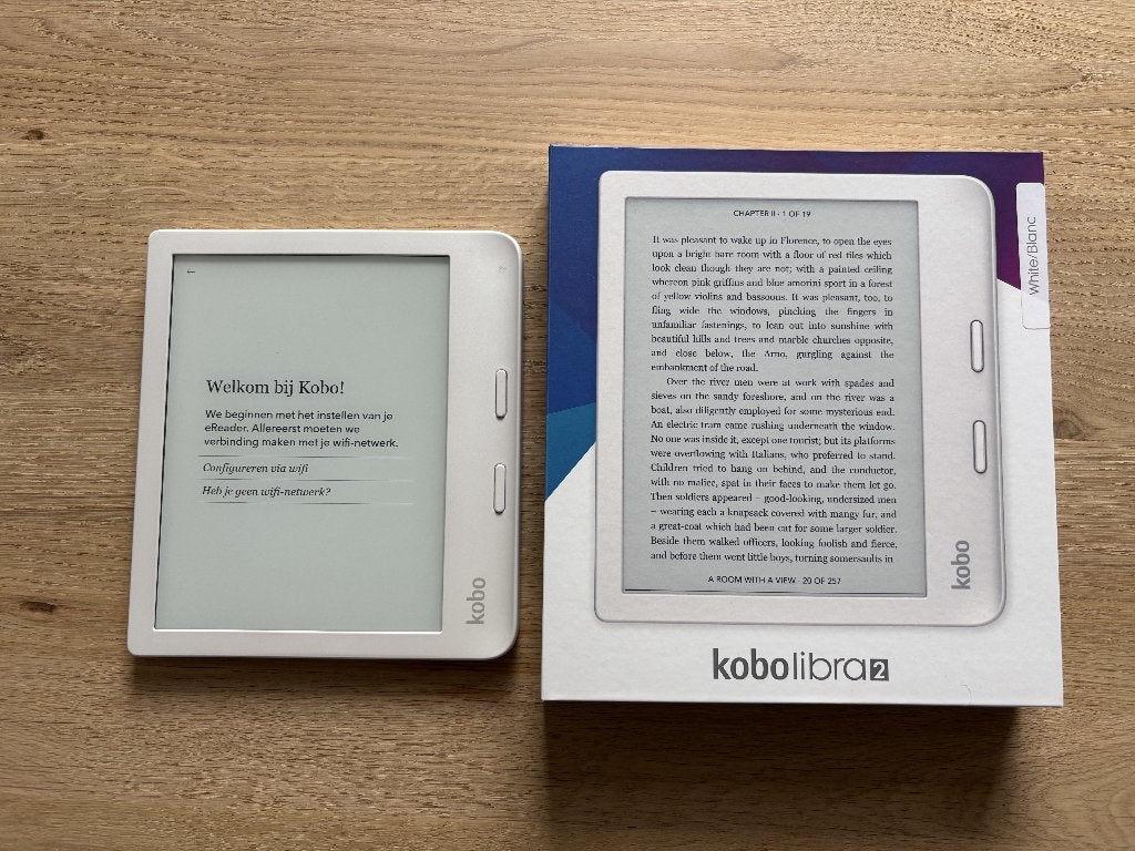 Kobo Libra 2, Computers en Software, E-readers, Gebruikt, 7 inch, 16 GB of meer, Touchscreen, Audio, Waterbestendig, Wi-Fi, Ophalen of Verzenden