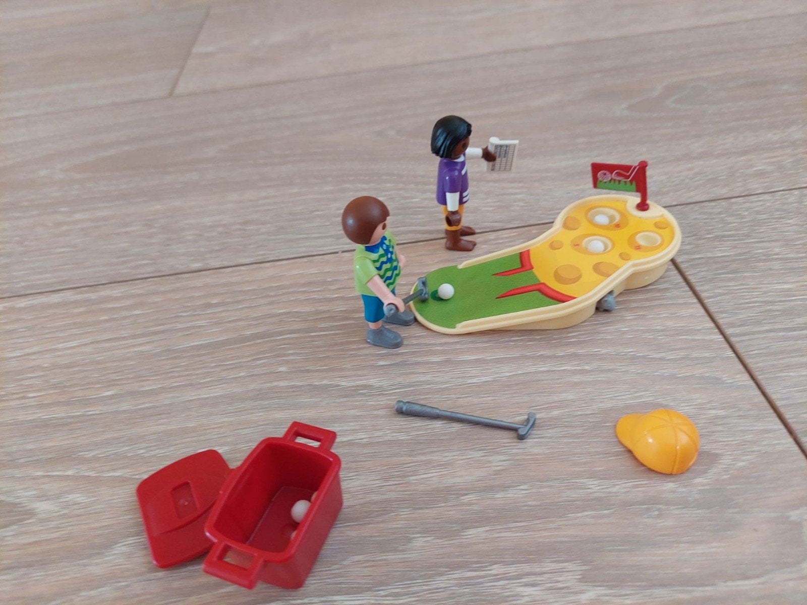 Playmobil Golf Set - Zo goed als nieuw en compleet, Ophalen, Zo goed als nieuw, Complete set, Overige typen