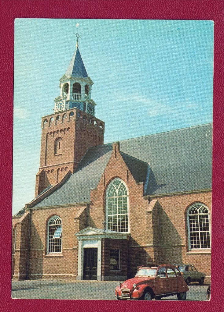 Bodegraven (Z.H.) - N.H. Kerk (2 CV) - 1976 - Ong.- (Kerken), Ophalen of Verzenden, 1960 tot 1980, Ongelopen, Zuid-Holland
