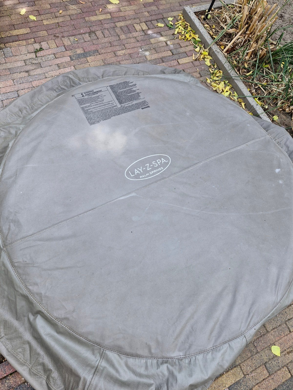 Afdek deksel voor Lay-Z- spa bubbelbad bestway, Ophalen, Afdekzeil